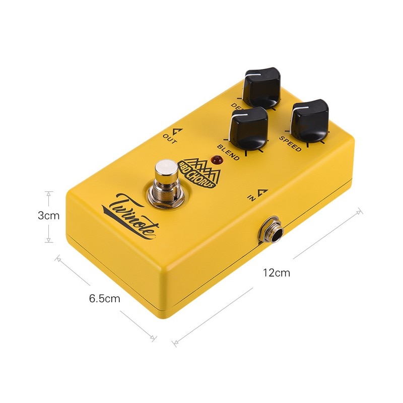 Twinote BBD Chorus Pedal Efek Gitar Sound Effect Twinote BBD Chorus Pedal Efek Gitar Sound Effect