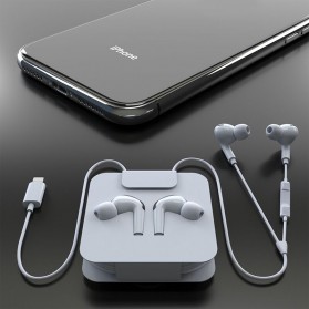 Centechia New Airpods III In-ear Stereo Earphone Lightning with Microphone - White - 2