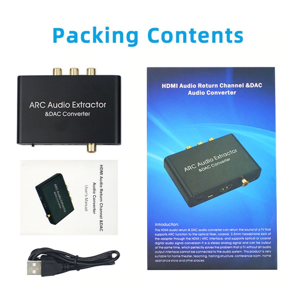 Alloyseed Konverter Audio Dac Hdmi Arc Coaxial Toslink Ke 35mm Aux Rca - Al192 - Black - Jakartanotebookcom Alloyseed Konverter Audio Dac Hdmi Arc Coaxial Toslink Ke 35mm Aux Rca - Al192 - Black - Jakartanotebookcom