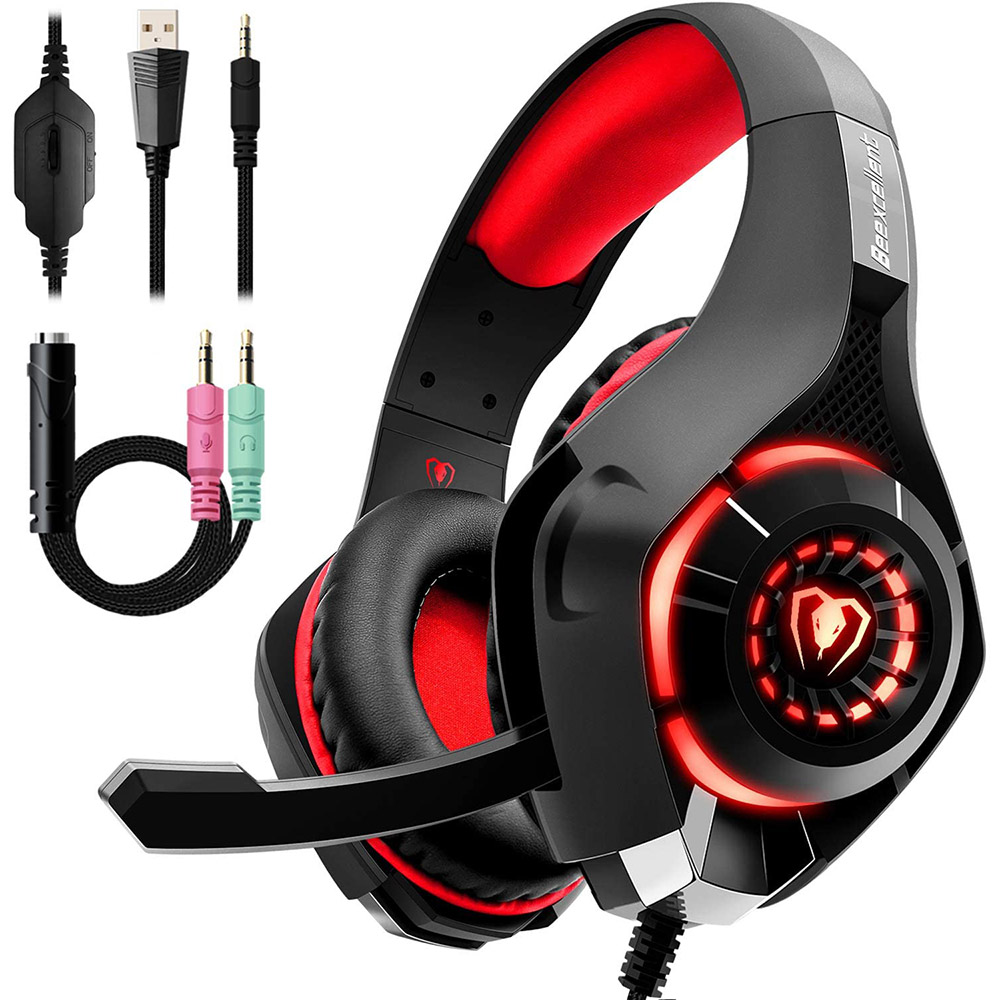 gamer headset red gamer headset red