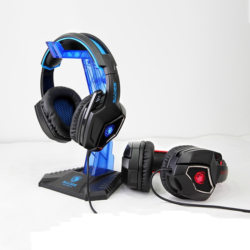 Sades Spirit Wolf Gaming Headphone Headset LED Virtual 7.1