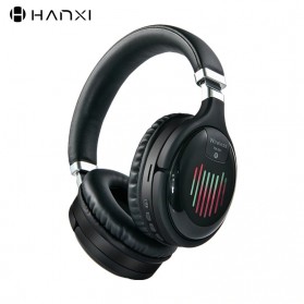 HANXI Wireless Headphone Bluetooth 5.0 3D Stereo with Mic - TM-061 - Black