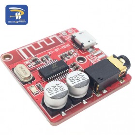 TCXRE Bluetooth Audio Receiver 5.0 Lossless Decoder Board 3.7-5V - XY-BT-MINI - Red - 7