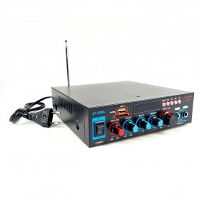 VCACA Car Audio Amplifier Bluetooth 5.0 Stereo 2 Channel 800W - BT-309A - Black