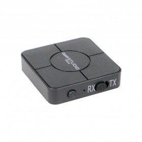 TaffSTUDIO 2 in 1 Audio Bluetooth 5.0 Transmitter & Receiver 3.5mm - KN326 - Black