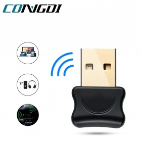 Congdi USB Dongle Audio Bluetooth 5.0 Transmitter Adapter - KN321 - Black