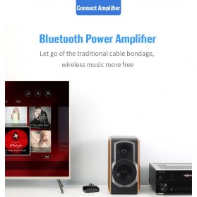Centechia Audio Bluetooth 5.0 Receiver Adapter NFC RCA AUX - BLS-B20 - Black - 5