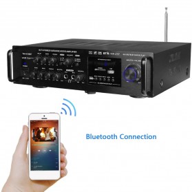 Sunbuck Bluetooth EQ Audio Ampalifier Karaoke Home Theater FM Radio 2000W - TAV-6188 - Black - 8