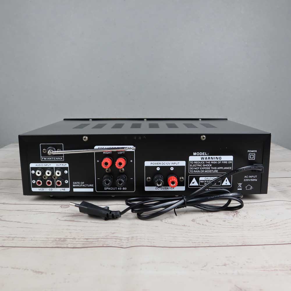 Sunbuck Bluetooth EQ Audio Amplifier Karaoke Home Theater FM Radio ...