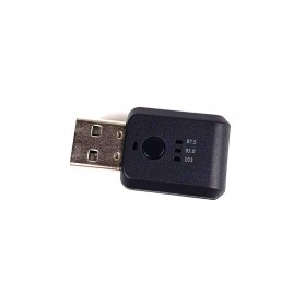 Kebidumei USB Dongle Car Bluetooth 5.1 FM Transmitter Adapter - FM01 - Black