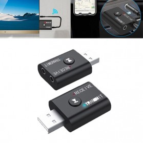 Fosi Audio USB Dongle Bluetooth 5.0 Transmitter Receiver Audio Adapter - YET-TR6 - Black