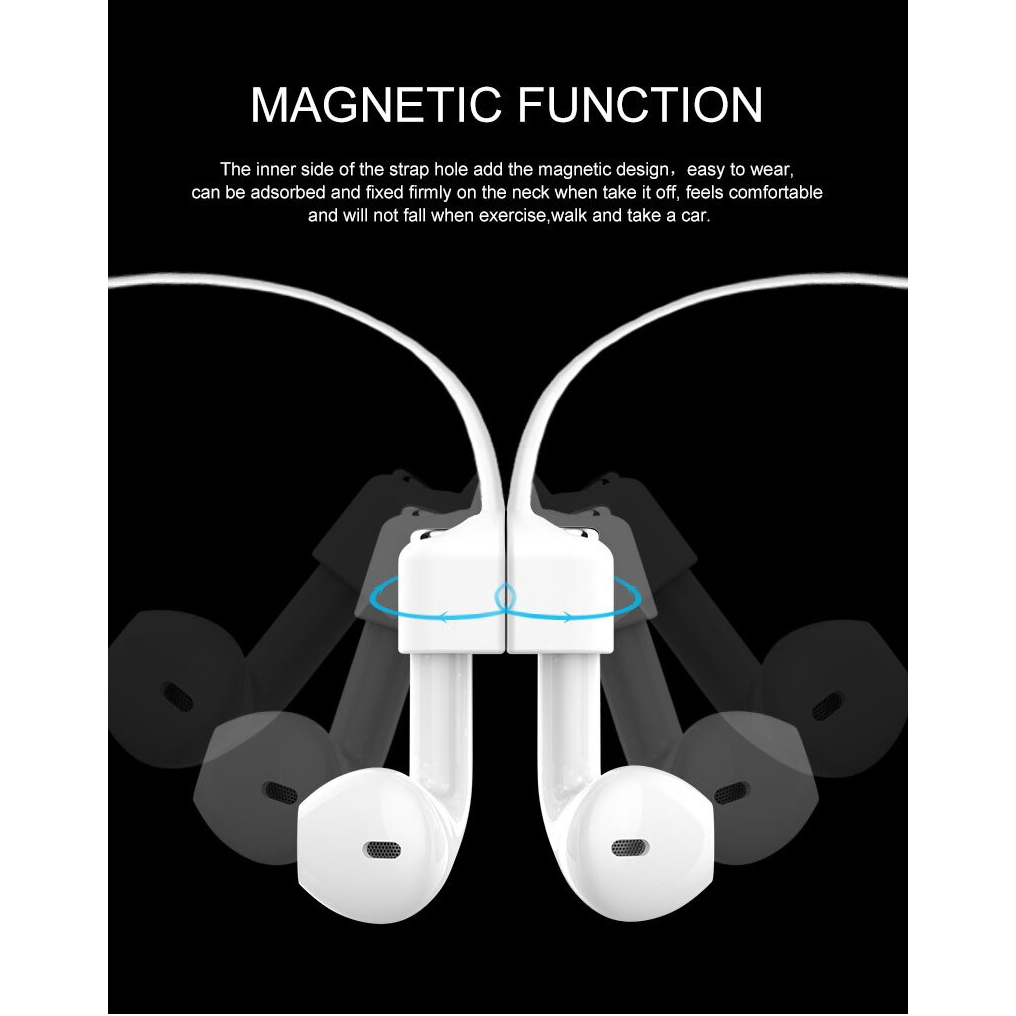 Gambar produk GEYIREN Anti Lost Earphone Magnetic Strap for Apple Airpods - GE12