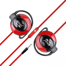 Shini Earhook Clip-on Headphone Sporty - SN360 - Black - 3
