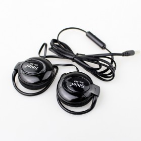 Shini Earhook Clip-on Headphone Sporty - SN360 - Black - 6
