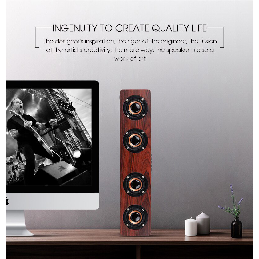 TOPROAD Soundbar Bluetooth Speaker 