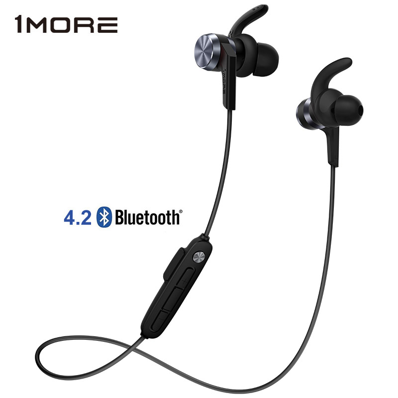1More iBFree Earphone Sporty Bluetooth 4.2 aptX + Mic - E1018BT - Black -  JakartaNotebook.com