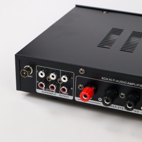 Sunbuck Audio Bluetooth 4.1 DAC Home Stereo Amplifier 5 Channel with Remote 2000W - AV-298BT - Black - 4