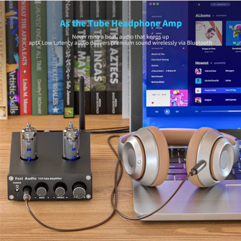 Fosi Audio Bluetooth Tube Amplifier 
