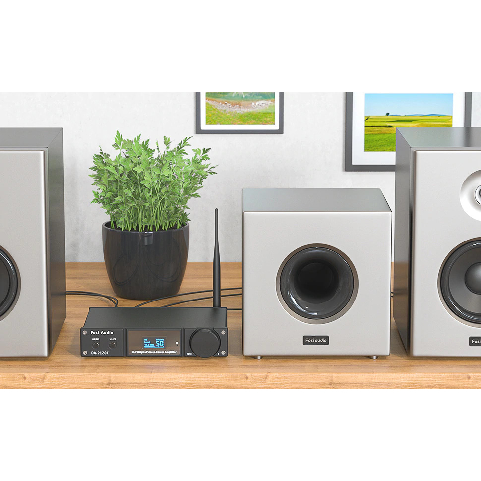 Fosi Audio Bluetooth 5.0 Amplifier 2.1 