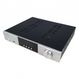 Fosi Audio Bluetooth 5.0 Stereo Home Audio Power Amplifier DAC HiFi TPA3251D2 with Remote - E10 PRO - Black - 1