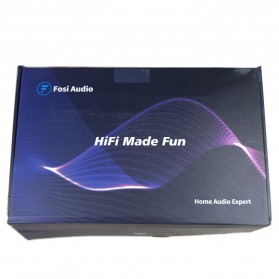 Fosi Audio WiFi & Bluetooth 5.0 Amplifier 2 CH Digital Audio Speaker with Remote - T10 - Black - 10