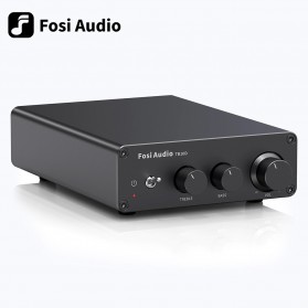 Fosi Audio Mini Amplifier 2 Channel Audio Hi-Fi Class D 2x300W - TB10D - Black