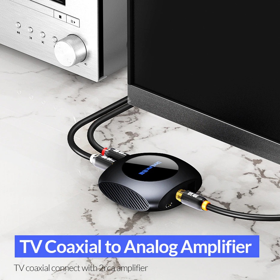 Unnlink Konverter Audio Optical Toslink 