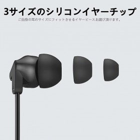 MONSTER Earphone Wired In-Ear 3.5mm with Mic - Rave V1 - Black - 8