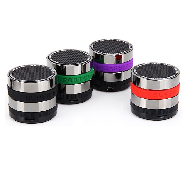 Mini Metal Super Bass Portable Bluetooth Speaker - S302 ...