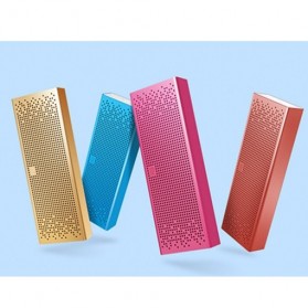 Xiaomi Metal Box Bluetooth Portable Speaker - Golden - 5