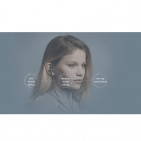 Xiaomi Quantie Hybrid Dual Driver In-Ear Earphones with Mic (ORIGINAL) - Golden - 6