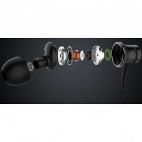 Xiaomi Mi Piston Huosai 3 Earphone Fresh Version (ORIGINAL) - Black - 4