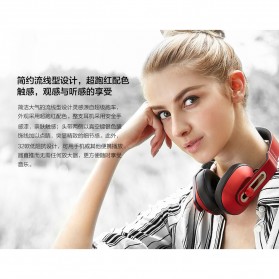 Xiaomi 1More Bluetooth Headphone - MK801 - Red - 3