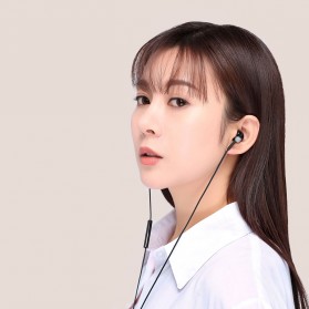 Xiaomi Earphone Earpods Dual Driver Half In-Ear with Mic - BRE01JY - White - 3