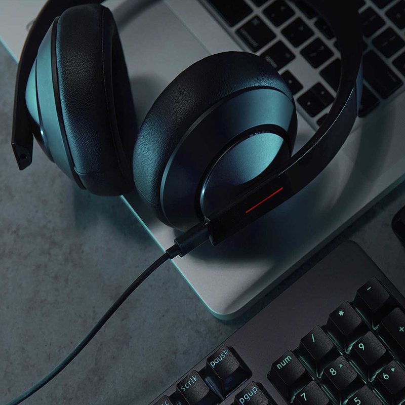 Xiaomi Mi Gaming Headphone 7.1 Virtual Surround with Mic - YXEJ01JY - Black  - JakartaNotebook.com