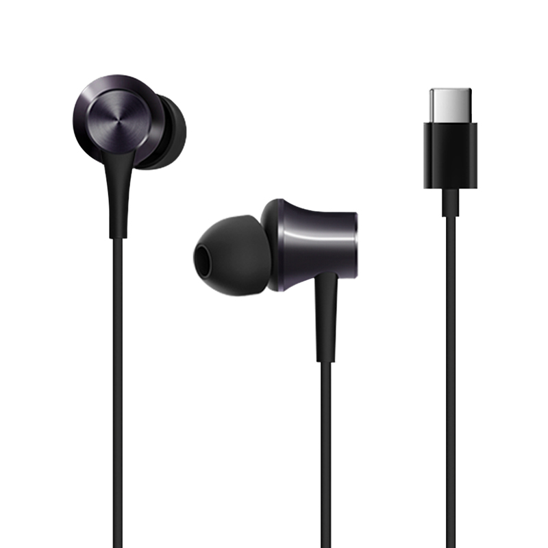Xiaomi Mi Piston Earphone Usb Type C Original Black