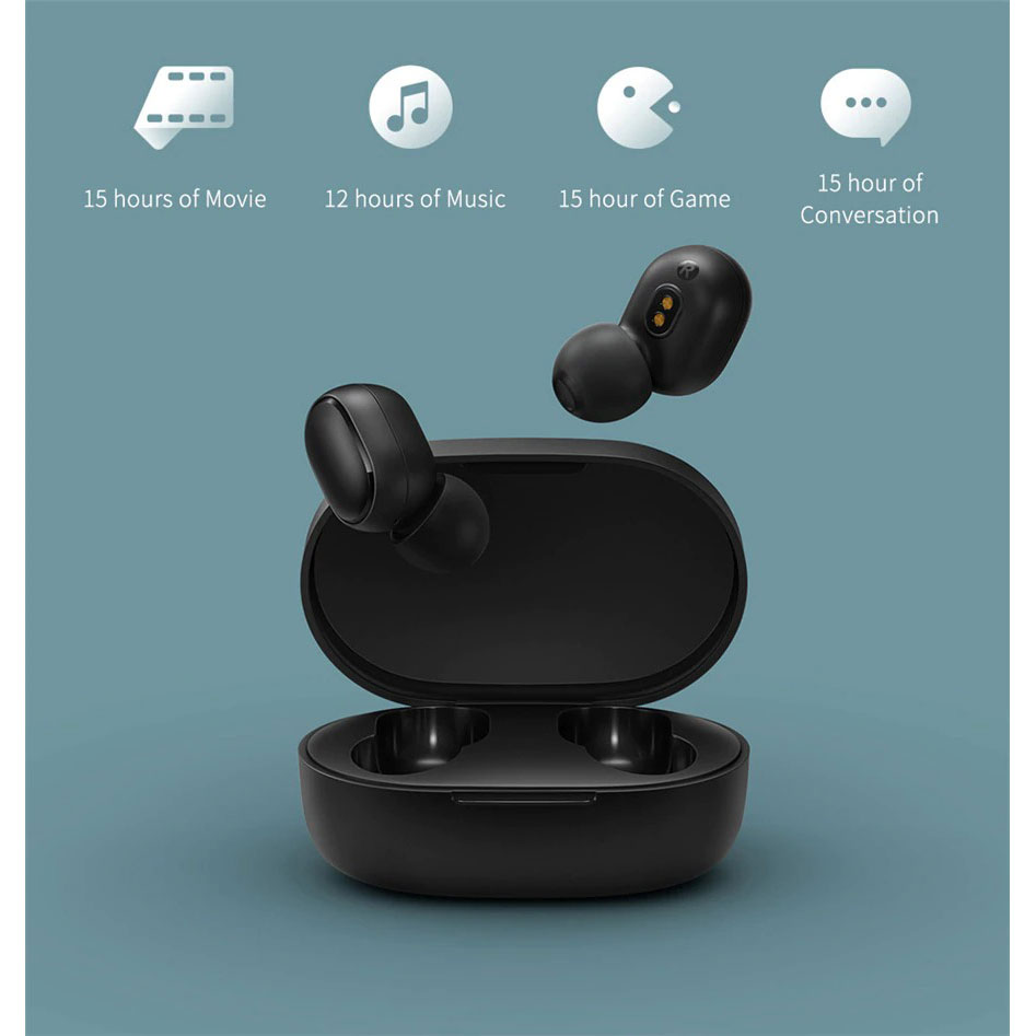 Xiaomi Mi True Wireless Earbuds Basic 2 TWS Bluetooth Earphone Global  Version- TWSEJ061LS - Black - JakartaNotebook.com