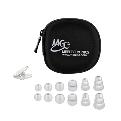 MEElectronics Sport-Fi Memory Wire In-Ear Earphones with 