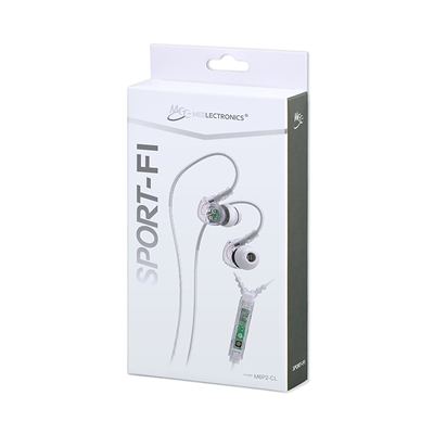 MEElectronics Sport-Fi Memory Wire In-Ear Earphones with 