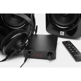 Topping MX3 Digital Amplifier Bluetooth 4.0 Class D 2x38W - Black - 7