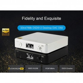 Topping HiFi DAC Audio Amplifier Decoder USB Desktop XMOS XU208 - D50 - Black - 5