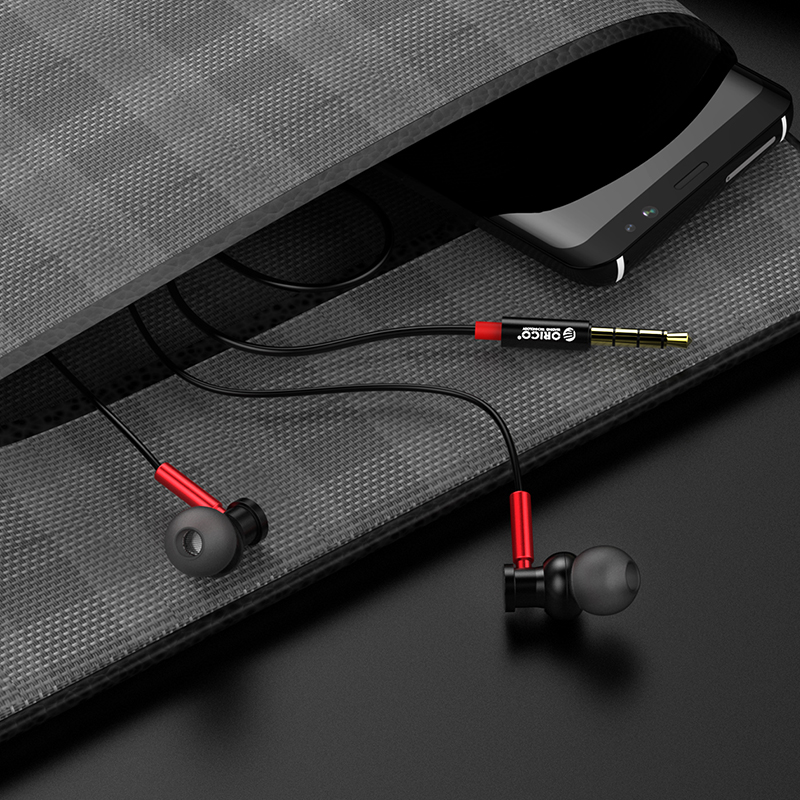 Orico SOUNDPLUS RM2 Music Earphone with Mic - Black