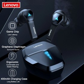 Lenovo True Wireless Gaming Earbuds  HiFi Waterproof - HQ08 - Black - 2