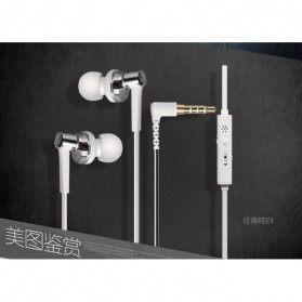 Phrodi 600 Earphone dengan Mic - POD-600 - White - 2