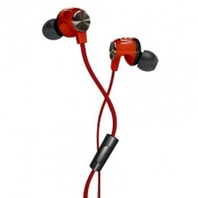 Phrodi M201 Earphone dengan Mic - POD-M201 - Red - 2