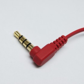 Phrodi M201 Earphone dengan Mic - POD-M201 - Red - 5