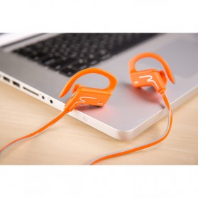 Phrodi Sport Bluetooth Earphone with Microphone - SP-6 - Orange - 2