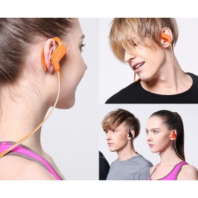 Phrodi Sport Bluetooth Earphone with Microphone - SP-6 - Orange - 3