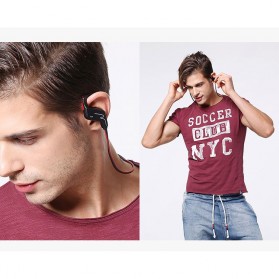 Phrodi Sport Bluetooth Earphone with Microphone - SP-6 - Orange - 5