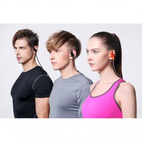 Phrodi Sport Bluetooth Earphone with Microphone - SP-6 - Orange - 7